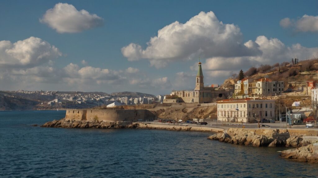 Balaklava Bay (Sevastopol) in February