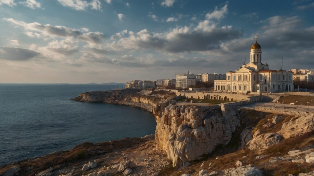 Chersonesos Tavrichesky (Sevastopol) in February