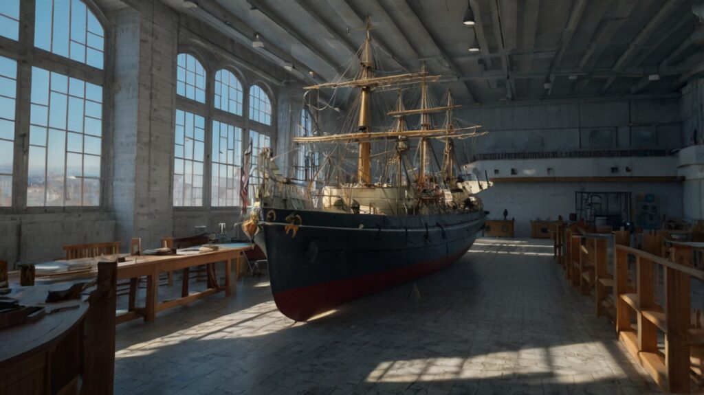 Museum of the Black Sea Fleet (Sevastopol) in February