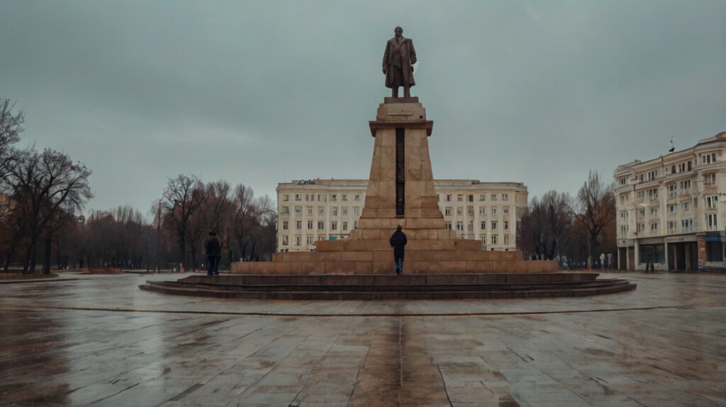 Simferopol Lenin Square